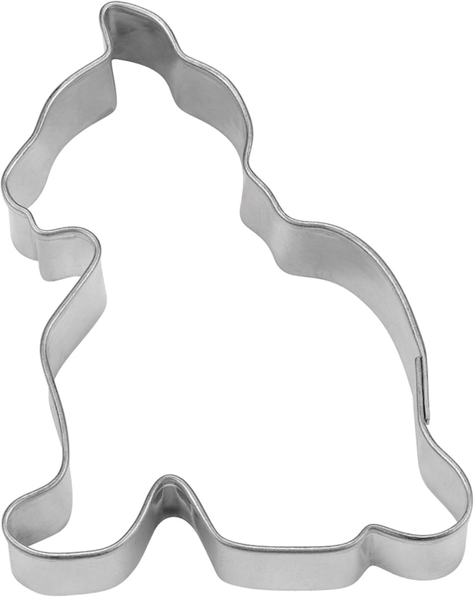 Kattenkoekjes Snijder - Bakvorm Kat - Koekjes Bakken - Roestvrij Staal - 7 cm - Zilver