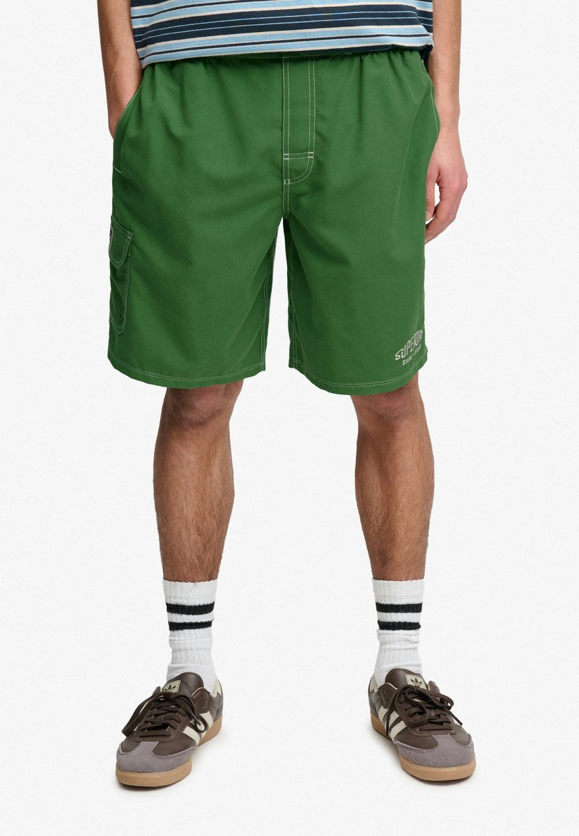 Superdry Cargo 19-Inch Boardshorts Heren Zwembroeken Groen