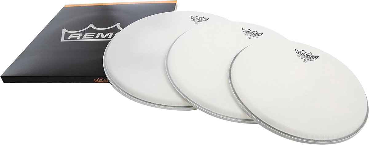 Drumvel Set - Coated Vellen - Muziek Maken - Dubbellaags Mylar - 10 12 16 Inch - Multicolor