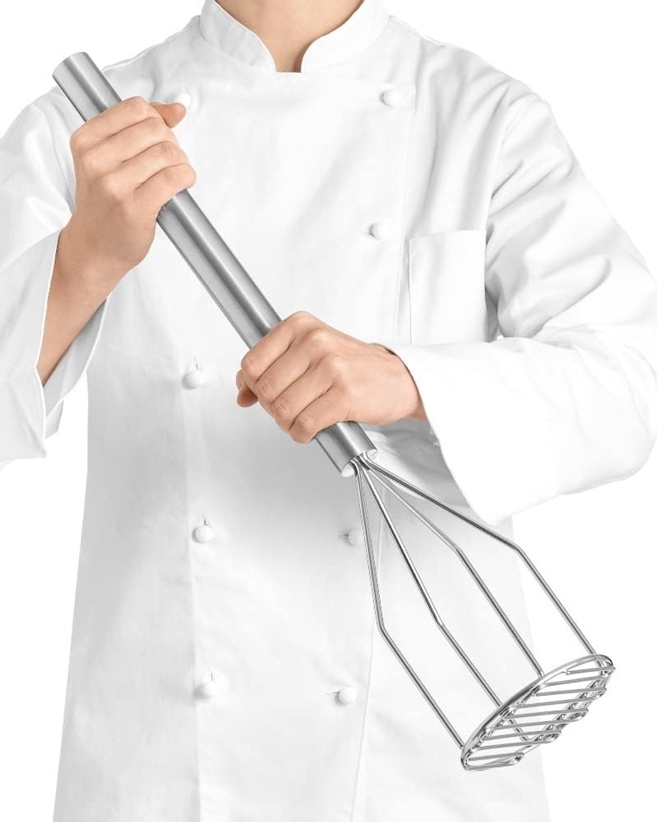 Aardappelsap Pers - Aardappelstamper - Aardappelen Maken - Roestvrij Staal - 61 cm Lengte