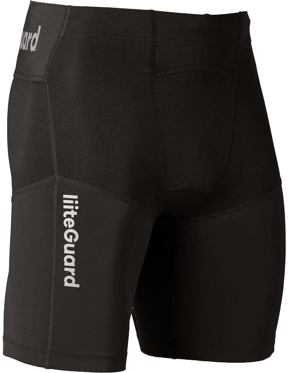 Liiteguard Glu-Tech Compressieshort Heren - Zwart | Maat: XL