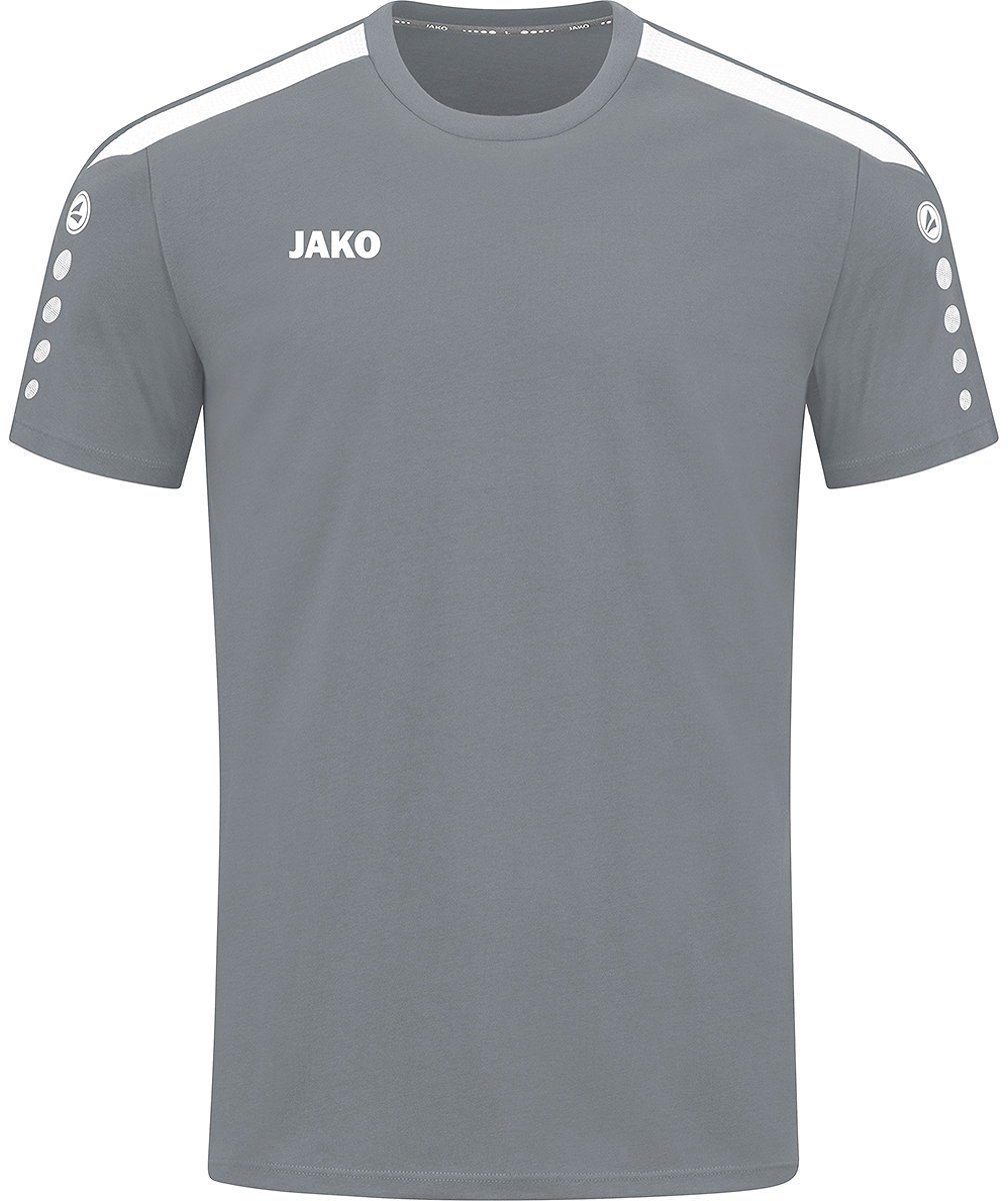 Jako Power T-Shirt Dames - Steengrijs | Maat: 40