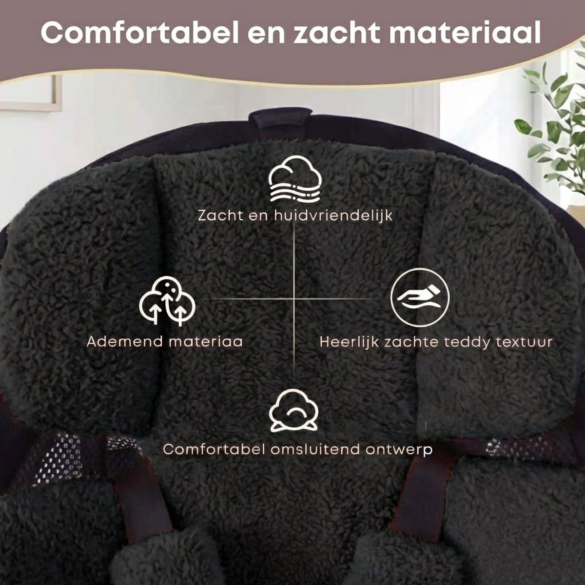 3Babies Elektrische Babyschommel – Zwart thumbnail 6
