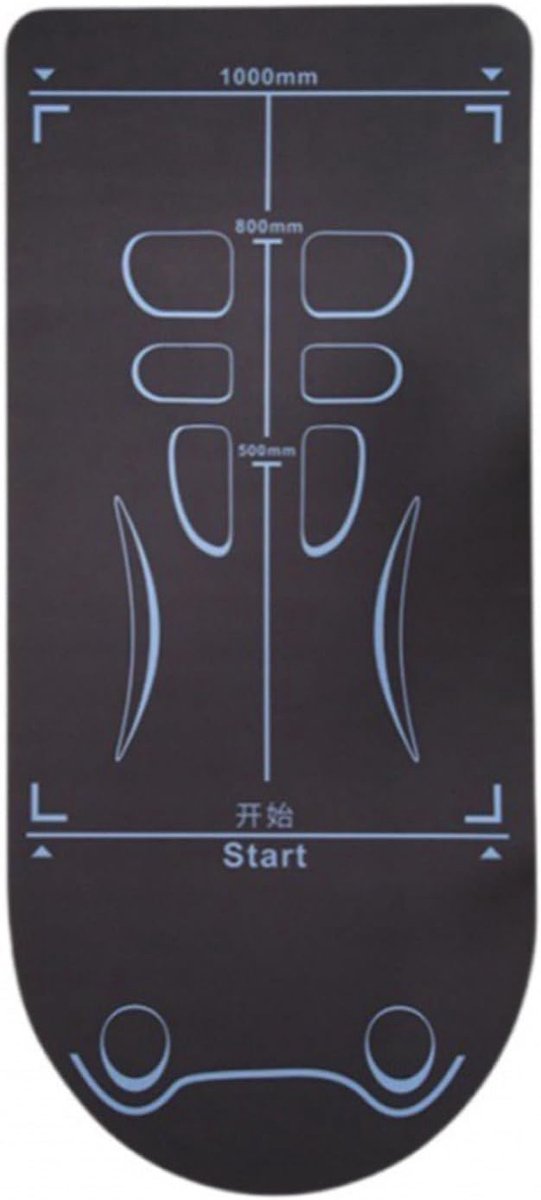 Buikspier Knie Kussen - Abdominale Mat - Stil Trainen - Dempend En Antislip - 60 x 15 x 15 cm
