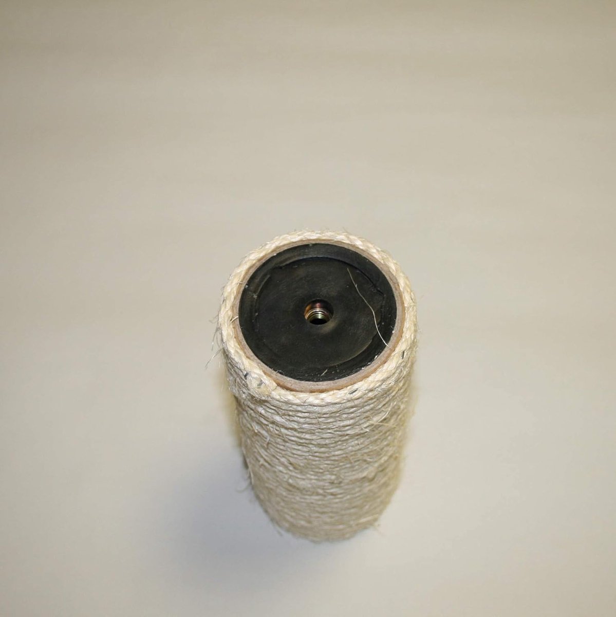 Sisalstam Krabpaal - Krabstam Vervanging - Katten Klimmen - Dubbele Schroefdraad - 20x9 cm - Natuurlijk
