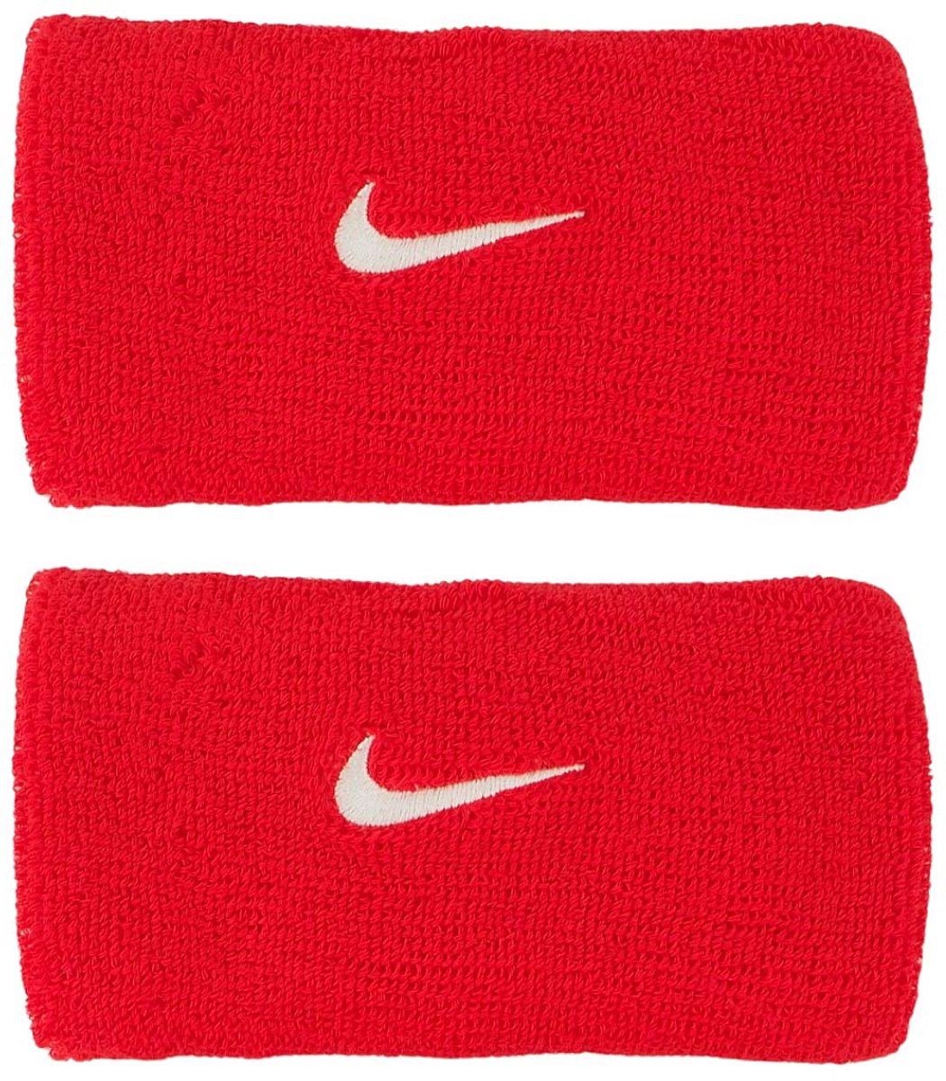 Nike Frotki na Hand Swoosh Wristbands 2szt. N1012406610OS Rood