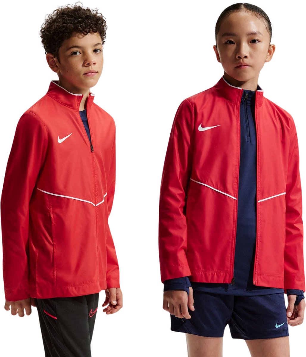 Nike Team Jas Kinderen Park 26 Rain Rood - Maat M