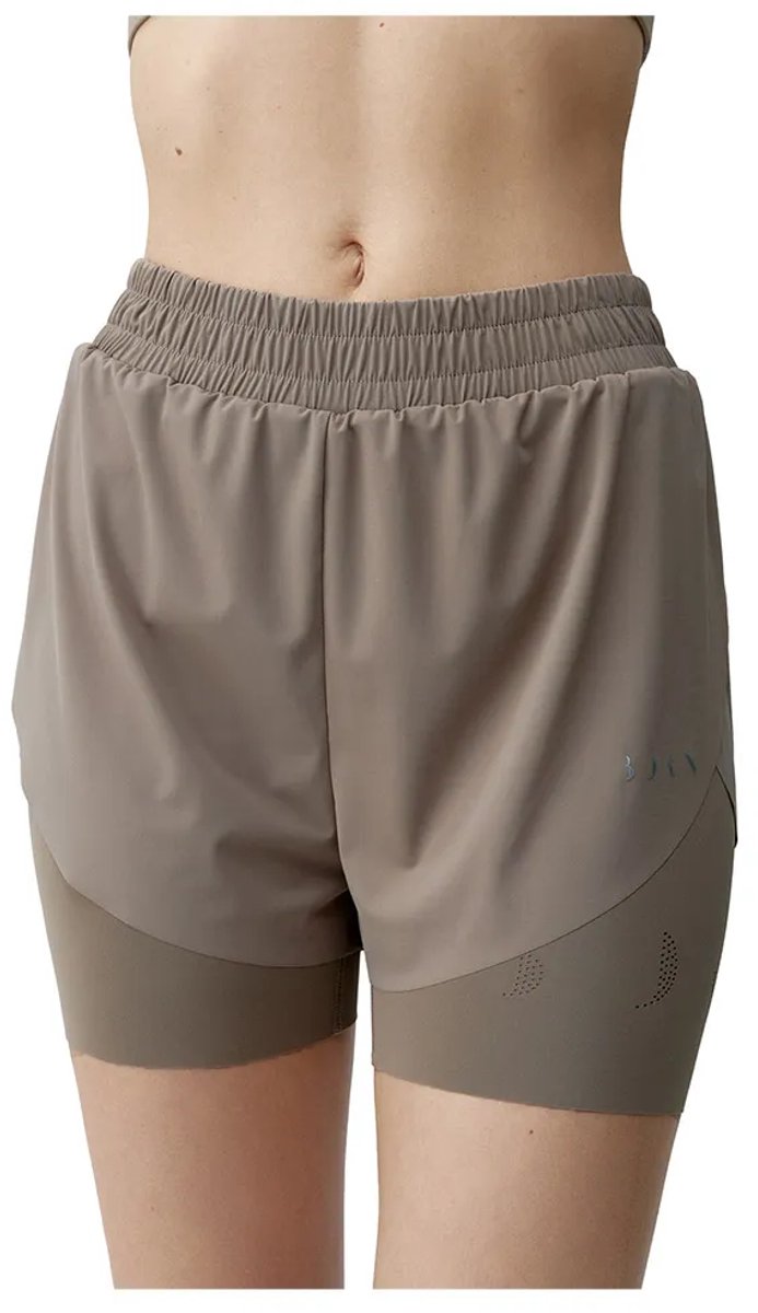 Born Living Yoga Bikila Korte Broek Bruin L Vrouw