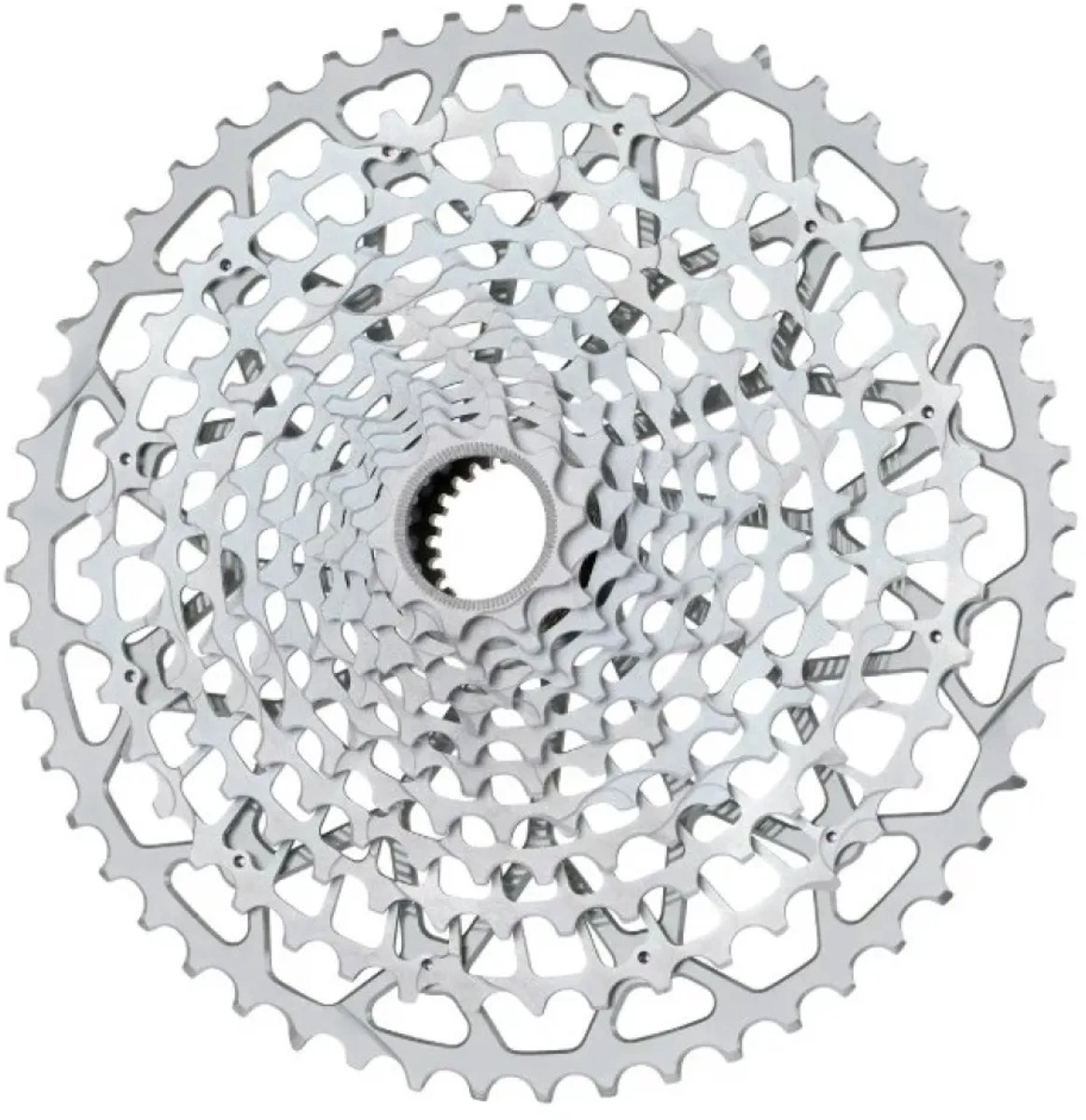 Garbaruk Gen2.0 Mtb 12s Shimano Micro Spline Fietscassette Zilver 12s / 10-52t