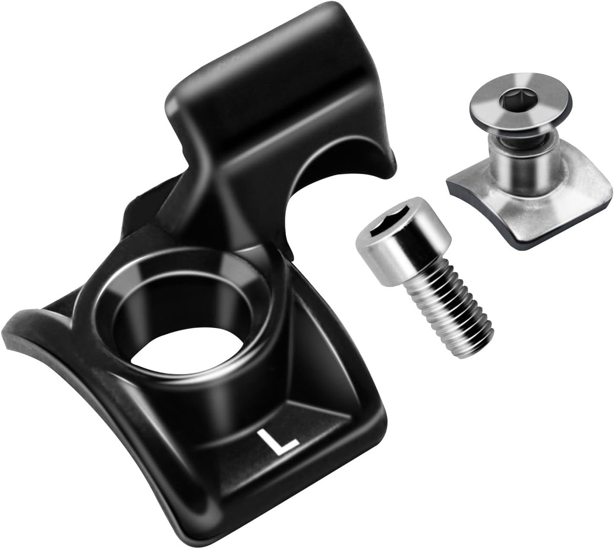 Fiets Remklem - Adapter Bevestiging - Remmen Monteren - Lichtgewicht Aluminium - 15 Gram - Links