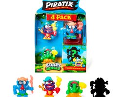 Piratix Crazy Jungle - 4 Pak