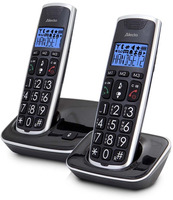 Fysic FX-6000 DUO Big Button Dect Telefoon foto 5