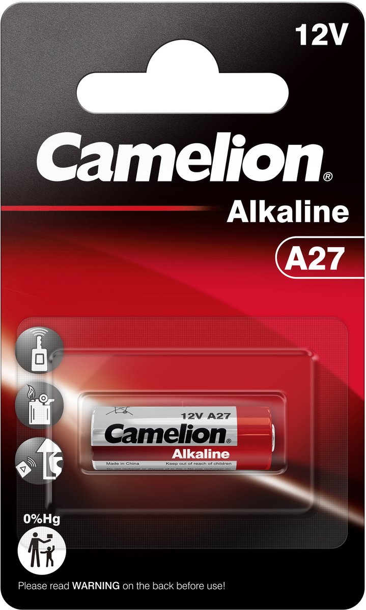 Camelion A27-BP1 Alkaline batterij