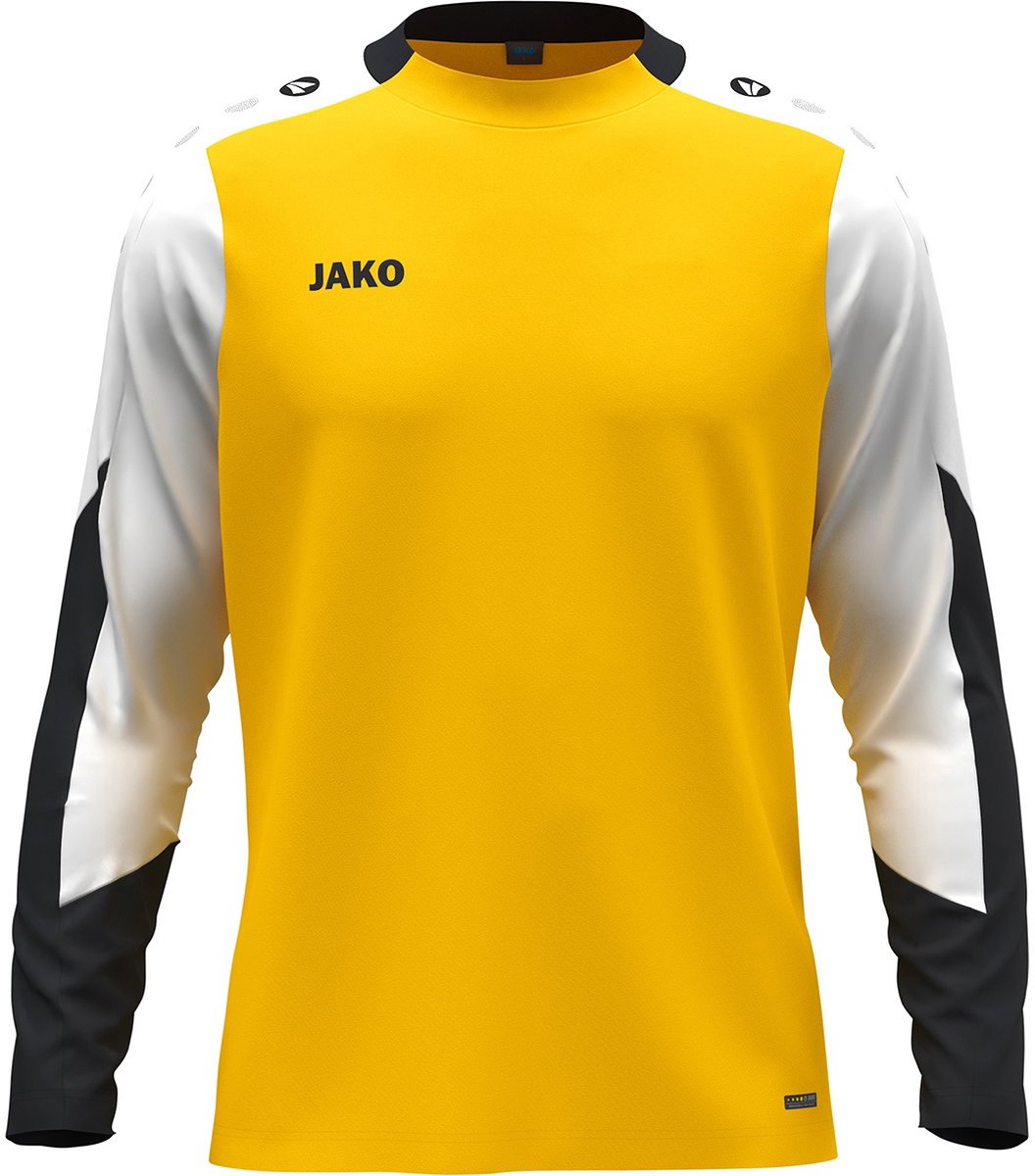 Jako Dynamic Longsleeve Heren - Geel / Wit / Zwart | Maat: XXL