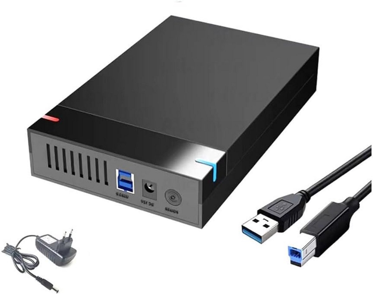 Externe HDD Behuizing 3.5 Inch USB 3.0 - Hoge Snelheid voor PC en Laptop