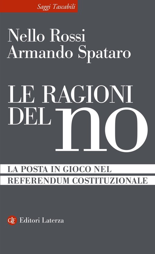 Le ragioni del no - cover