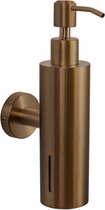 VDN Stainless Zeeppompje - Zeepdispenser wandmontage - Koper - Hangend - RVS