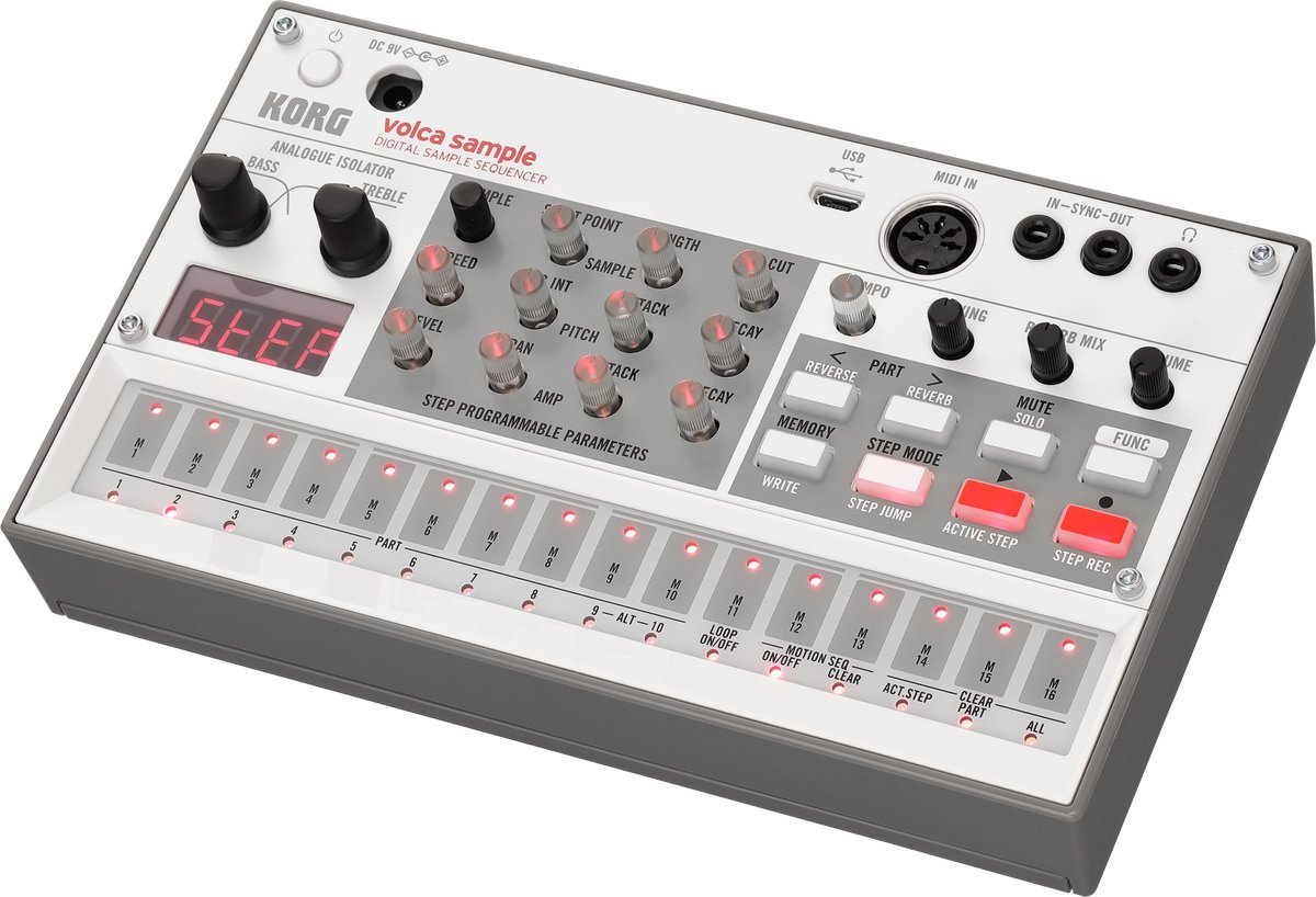 KORG volca sample 2 Plus de fonctionnalités et de fonctions