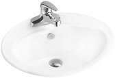 Mexen Selma lavabo encastré 56 x 46 cm, blanc - 25085600