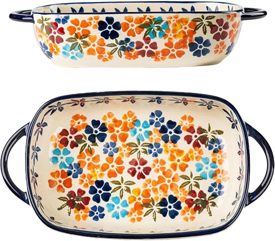 LOVECASA, 6 Pieces x 280 CC Ceramic Ramekin Dish, Ramekin Soufflé Mould