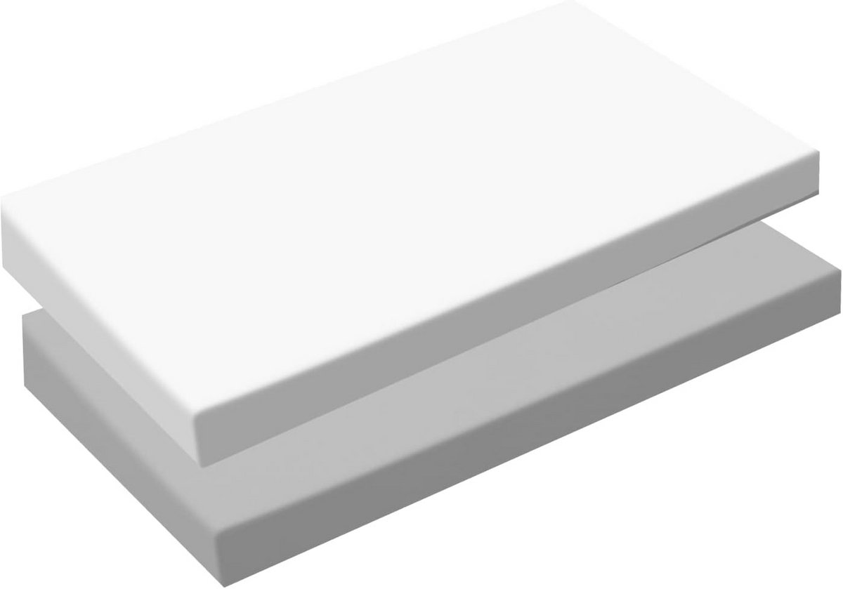 Hoeslaken Set (2 stuks) voor Babybed 60x120 cm - Ademend Matrasbeschermer
