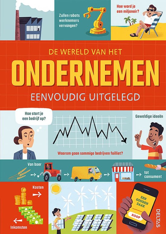 De wereld van het ondernemen eenvoudig uitgelegd - cover