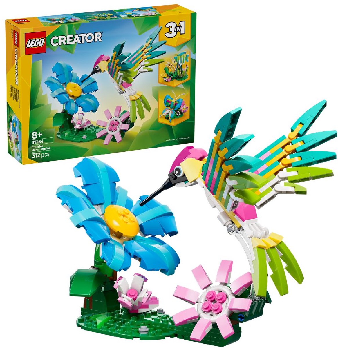LEGO® Creator 3in1 Wilde Dieren: Kleurrijke Kolibrie - 31384 — afbeelding 26