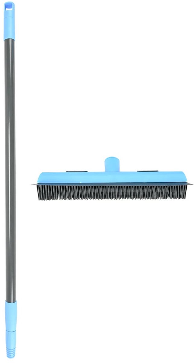 Benson Bezem rubber + steel - 40 cm - + metaal - makkelijk te reinigen - 120 cm - met ophangoog in de steel van Benson — afbeelding 5