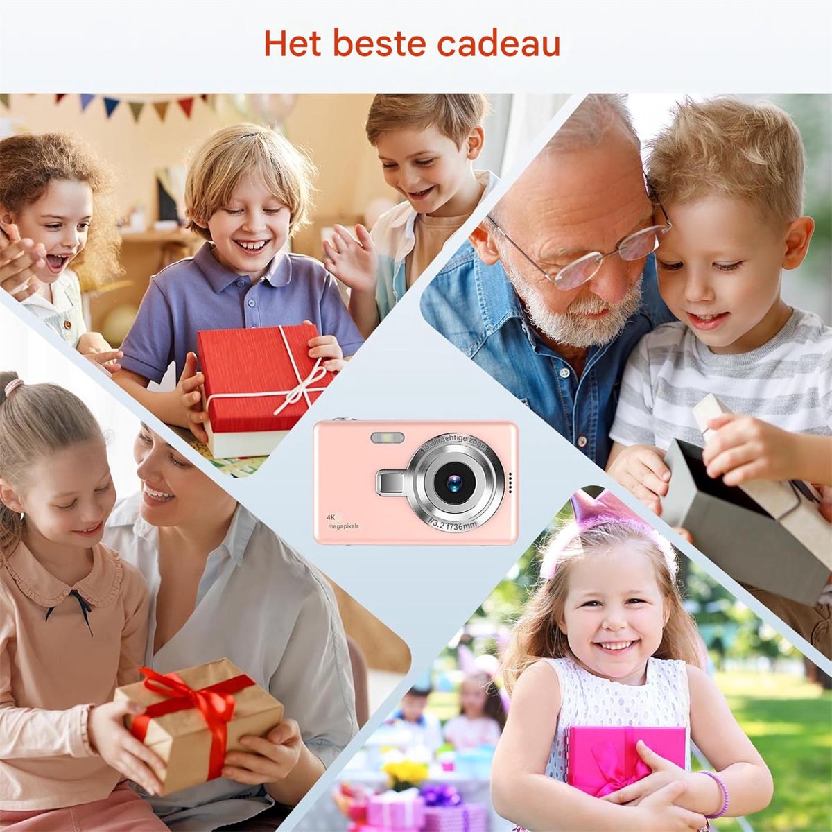carmdering - Digitale Camera - 2,4 inch LCD-scherm - 4K Ultra HD CCD digitale camera thumbnail 6