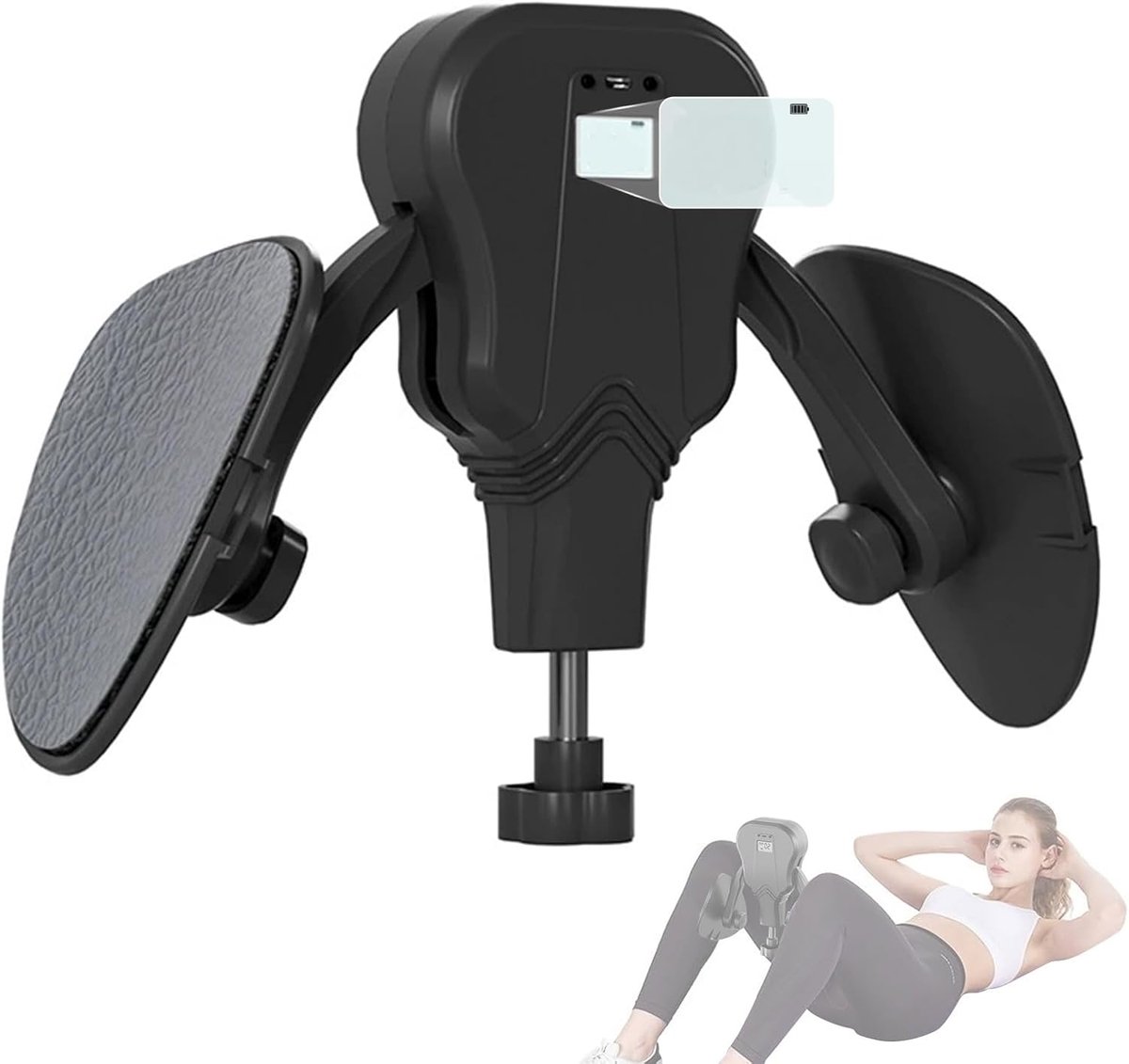 Bekkenbodemtrainer met LCD Display - Verstelbare Weerstand tot 60 kg voor Bekkenbodemtraining en Billentraining