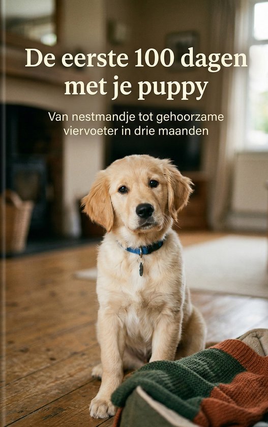 De eerste 100 dagen met je puppy - cover