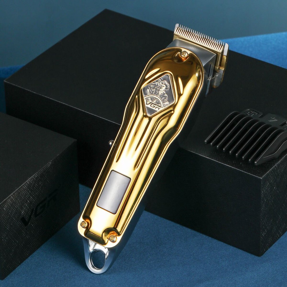 tondeuse draadloos mannen professionele tondeuse barber tondeuse hair clipper metalen tondeuse LED display 2000mAh baard trimmer grooming set