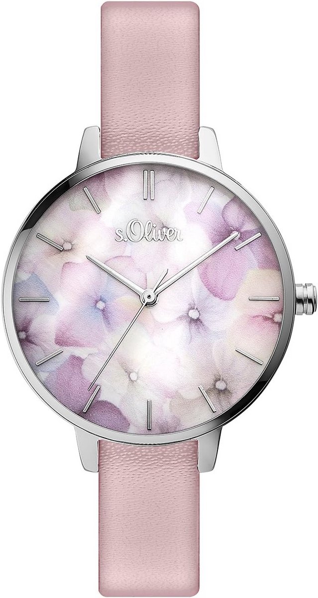 Dameshorloge Analoog Kwarts met Zilverkleurige RVS Band