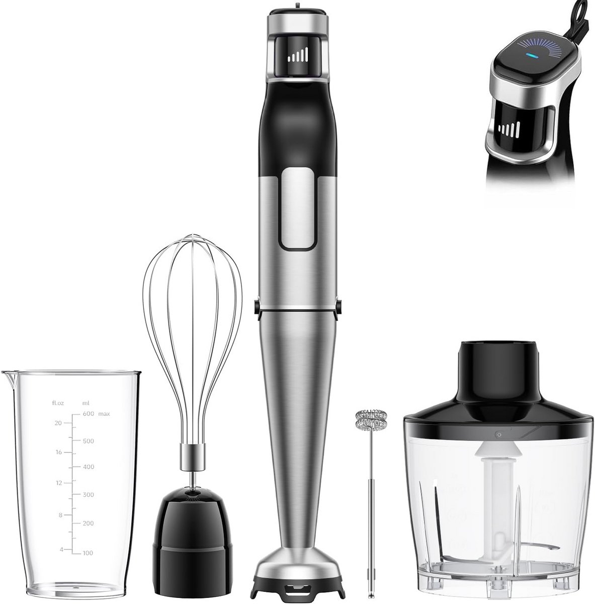 Staafmixer Set - Hakmolen - Groentesnijder - Soepmaker - Keuken