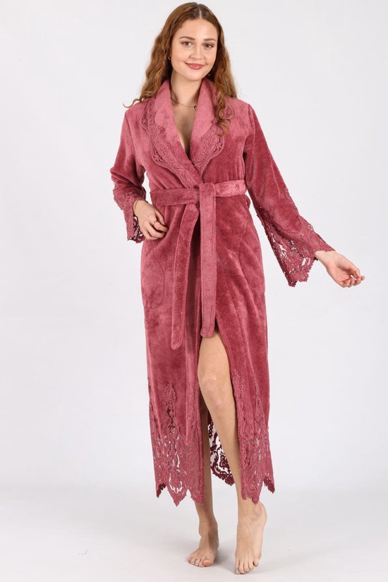 Dames Badjas Anna / Roos / XXXL