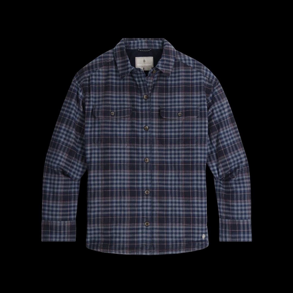 Royal Robbins Vista Flannel Dames Lange rits fleece Deep Antelope Pld Blauw
