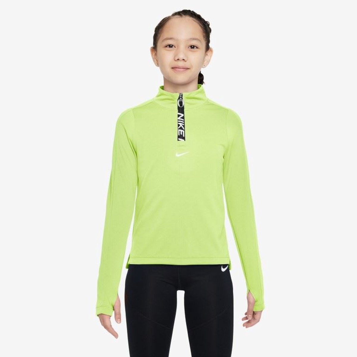 Pro Dri-Fit Hardloop Vest Kinderen Light Lemon Twist Geel