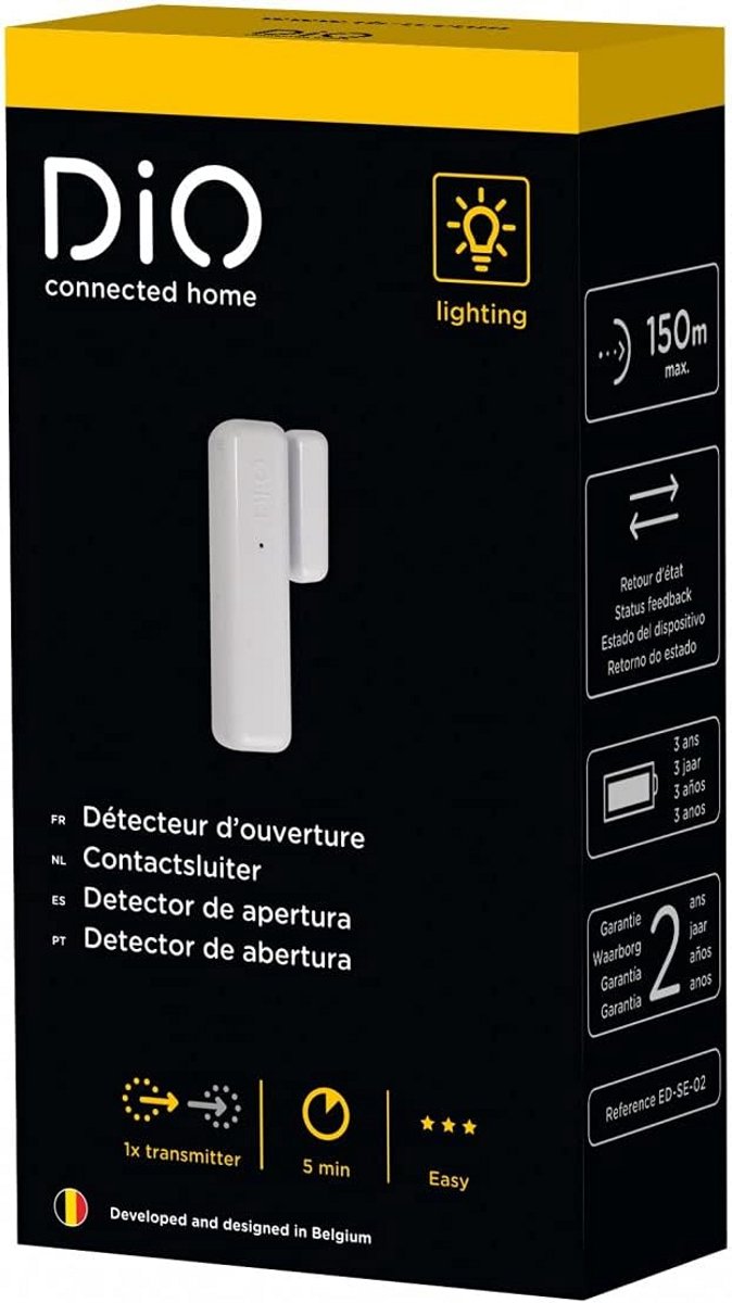 Draadloze Contactmelder voor Deur en Raam