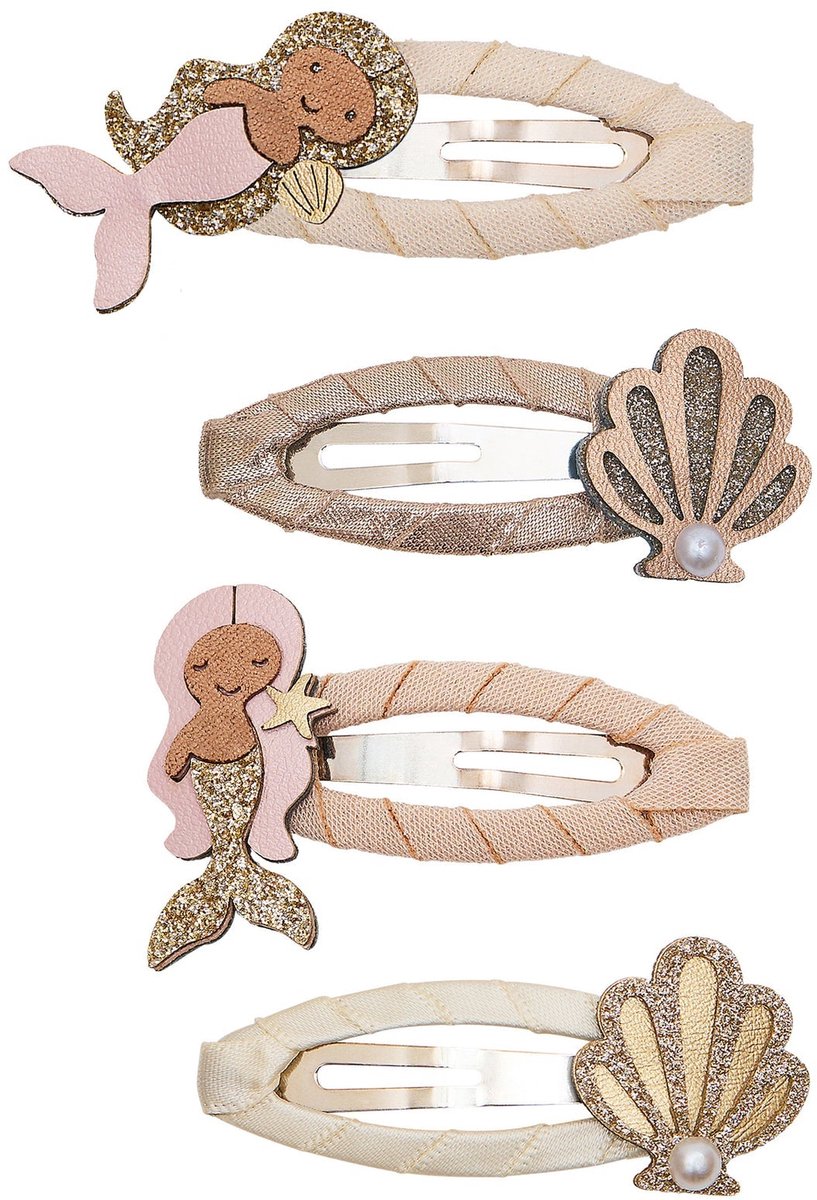 Mimi & Lula - 4-pack Mermaid haarclipjes