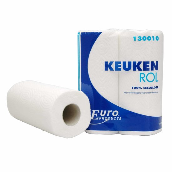 Keukenrol Blanco 2-laags 50vel 32rollen