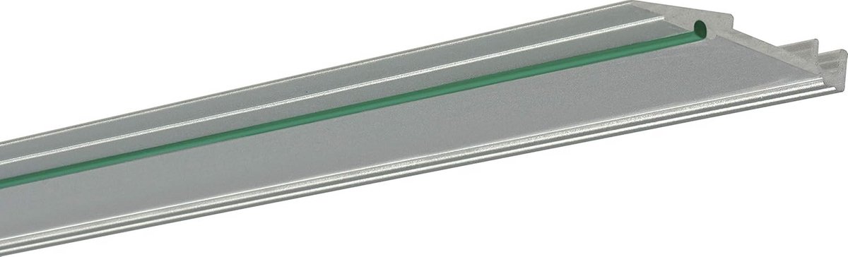 Aluminium Liniaal 1000 mm met Snijrand en Antislip Strips