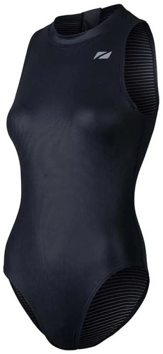 2025 Zone3 Dames OWS Ti+ Thermal High Neck Costume - Blac