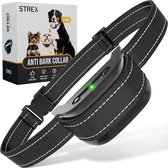 Collier anti-aboiement | Ruban d'entraînement | Sans choc | Vibration | Audio | 3 à 60 kg