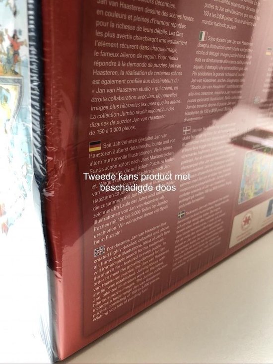 Jan van Haasteren - Cruiseschip - 1000 stukjes puzzel - Legpuzzel