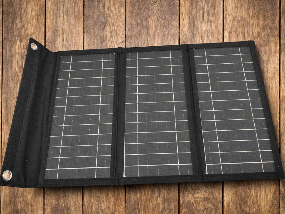 Draagbaar Zonnepaneel 20W – Opvouwbaar Solar Paneel met USB-A & USB-C – Camping, Outdoor & Powerbank Oplader –zonnepaneel – zonnepaneel opvouwbaar – zonnepaneel draagbaar – usb zonnepaneel – camping zonnepaneel – outdoor oplader zonne energie – 84862 – foto 8