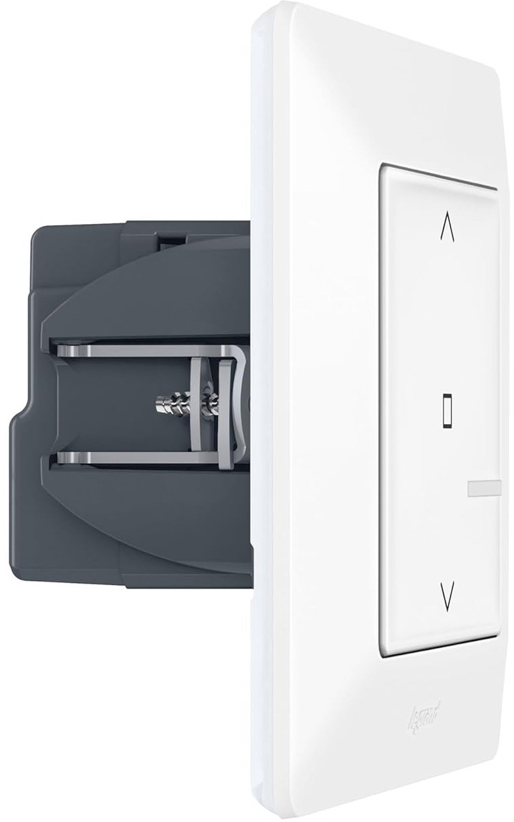 Draadloze Rolluik Bediening - Afstandsbediening Rolluiken - Automatiseren Woonruimte - Smartphone & Spraakbesturing - 8.5 x 8.5 cm