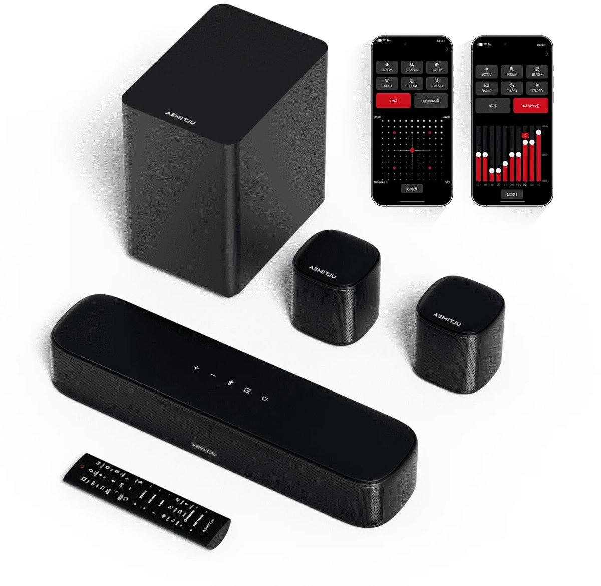 Soundbar - Soundbars - Soundbars voor TV - Luidspreker - met Surround Sound System - voor Home Theater