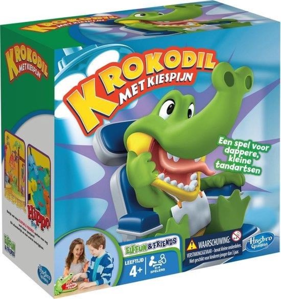 Krokodil met Kiespijn - Actiespel - Hasbro Gaming Classic - Gezelschapsspel