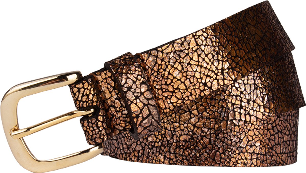 Legend Dames - Leren riem - Cognac - 95cm