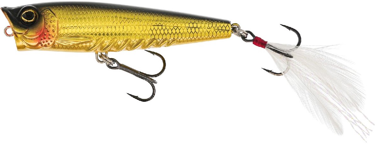 Westin Spot-On Popper 6,5cm 7gr Floating Gold Chrome